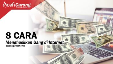 8 Cara Menghasilkan Uang di Internet